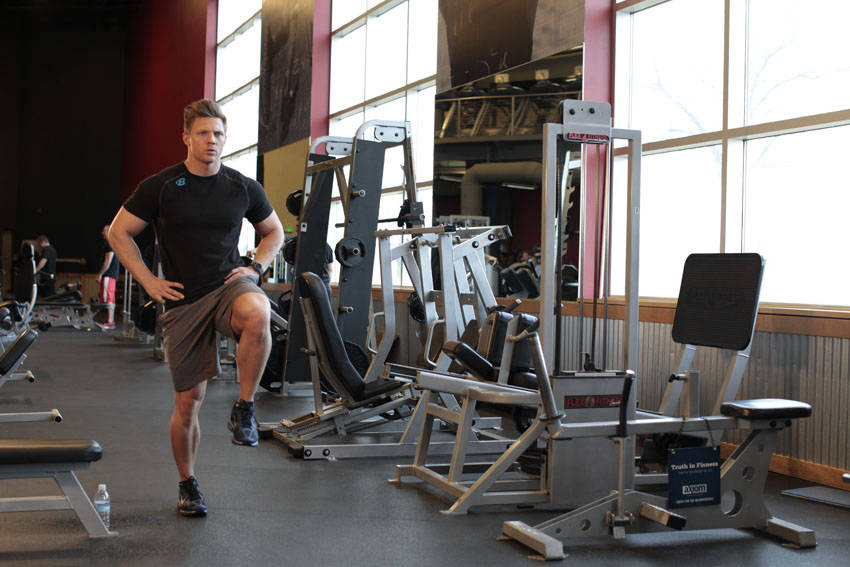 Walking Lunge start