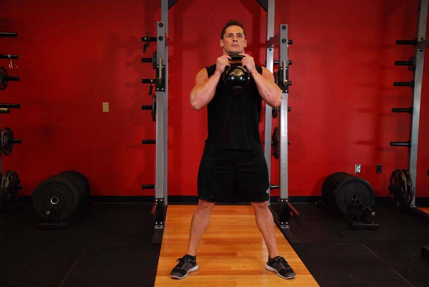 Goblet Squat start