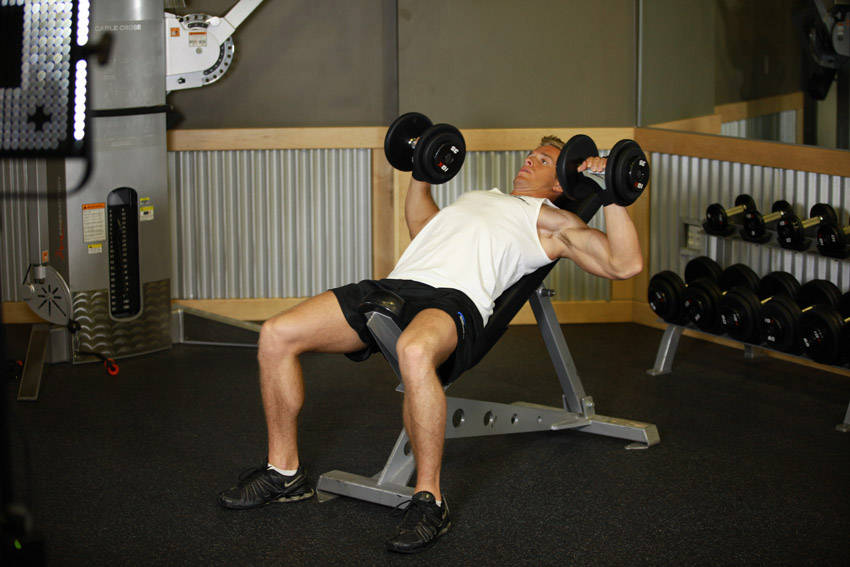 Incline DB Press start