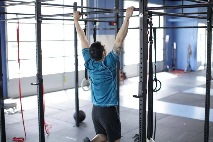 Scapular pull-up start