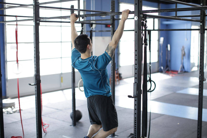 Scapular pull-up end