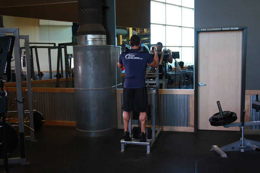 Standing Calf Raise end